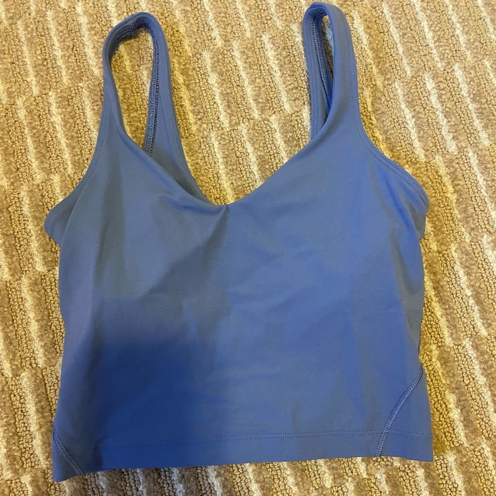Lululemon water drop align tank top crop
